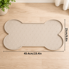 Premium Waterproof Pet Feeding Mat | Non-Slip Dog & Cat Food Bowl Placemat with Raised Edge