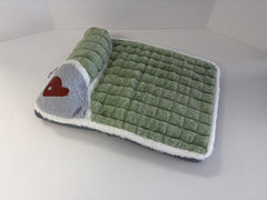Dog & Cat Sleeping Mat – Washable Pet Mat for Dogs & Cats | Four Seasons Kennel Bed with Soft Spine Support