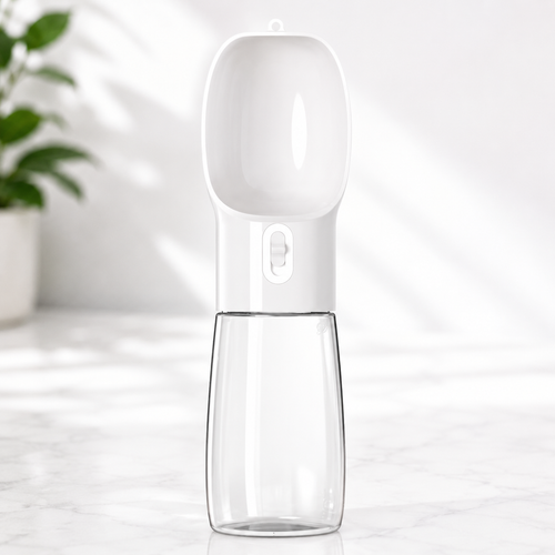 Premium Portable Dog Water Bottle | Leakproof Pet Water Dispenser for Travel, Walking & Hiking