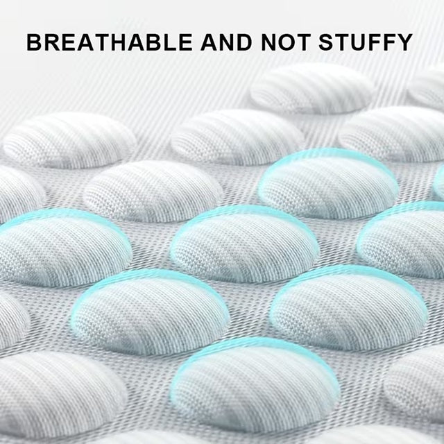 Cooling Orthopedic Dog Bed | Breathable Washable Pet Bed with Raised Edge | Non-Slip Summer Cooling Mat for Dogs & Cats