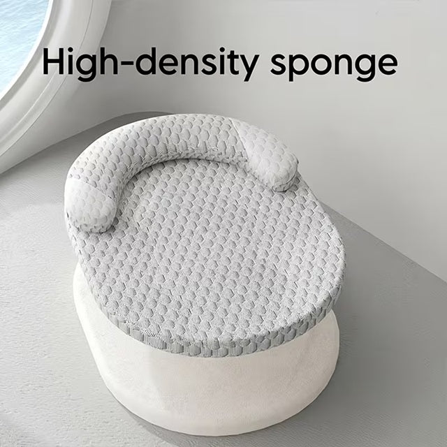 Cooling Orthopedic Dog Bed | Breathable Washable Pet Bed with Raised Edge | Non-Slip Summer Cooling Mat for Dogs & Cats